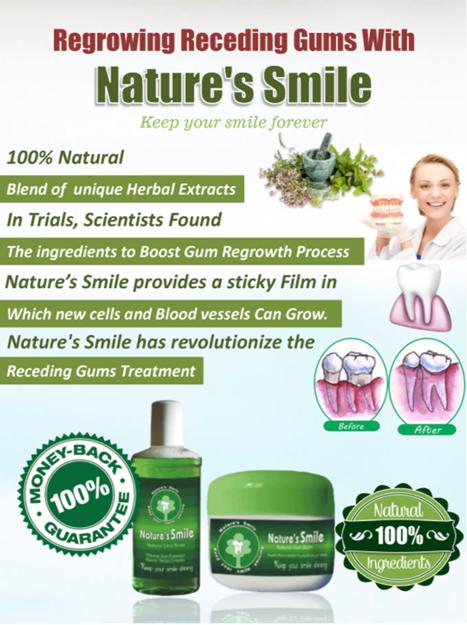 Nature’s Smile can regrow gums